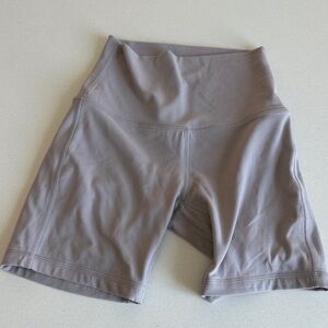 lululemon athletica Women's Gray Bike Shorts Align